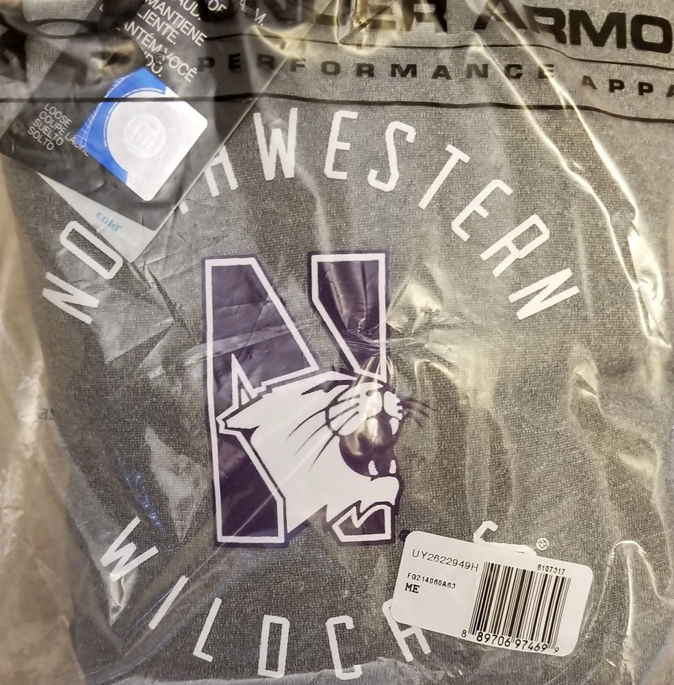 Northwestern Wildcats Under Armour hoodie Girls